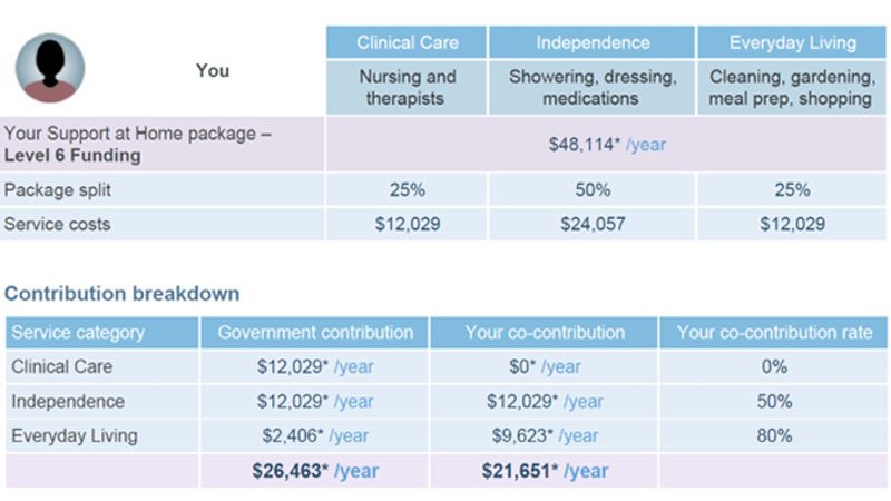Support at Home Costs Report