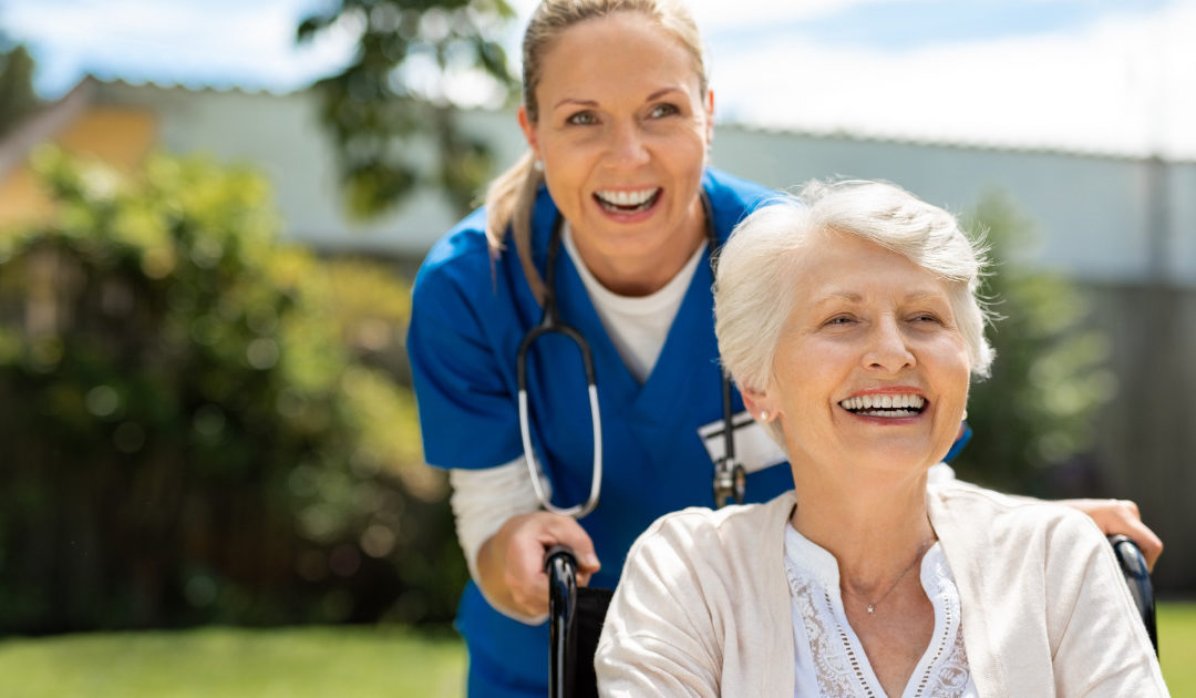 What do aged care homes provide?