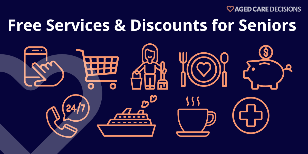 Free services and discounts for seniors | a handy guide